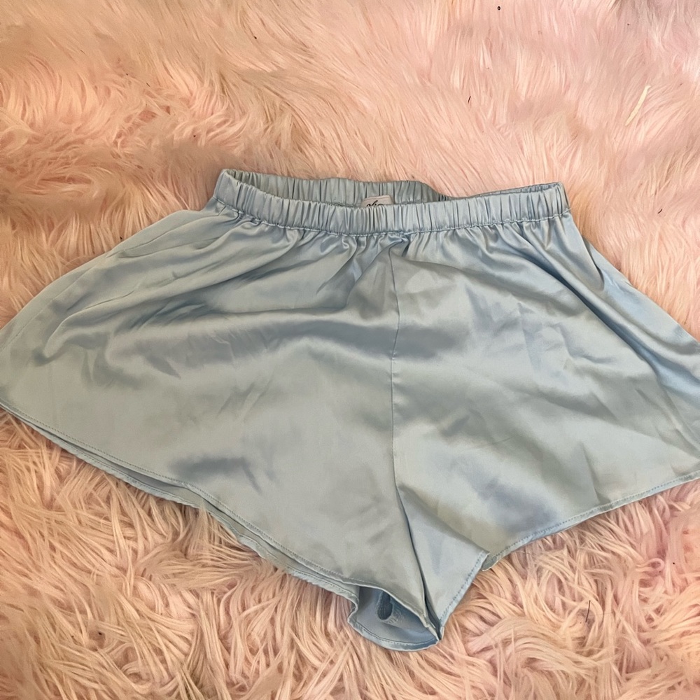 Silk PJ shorts